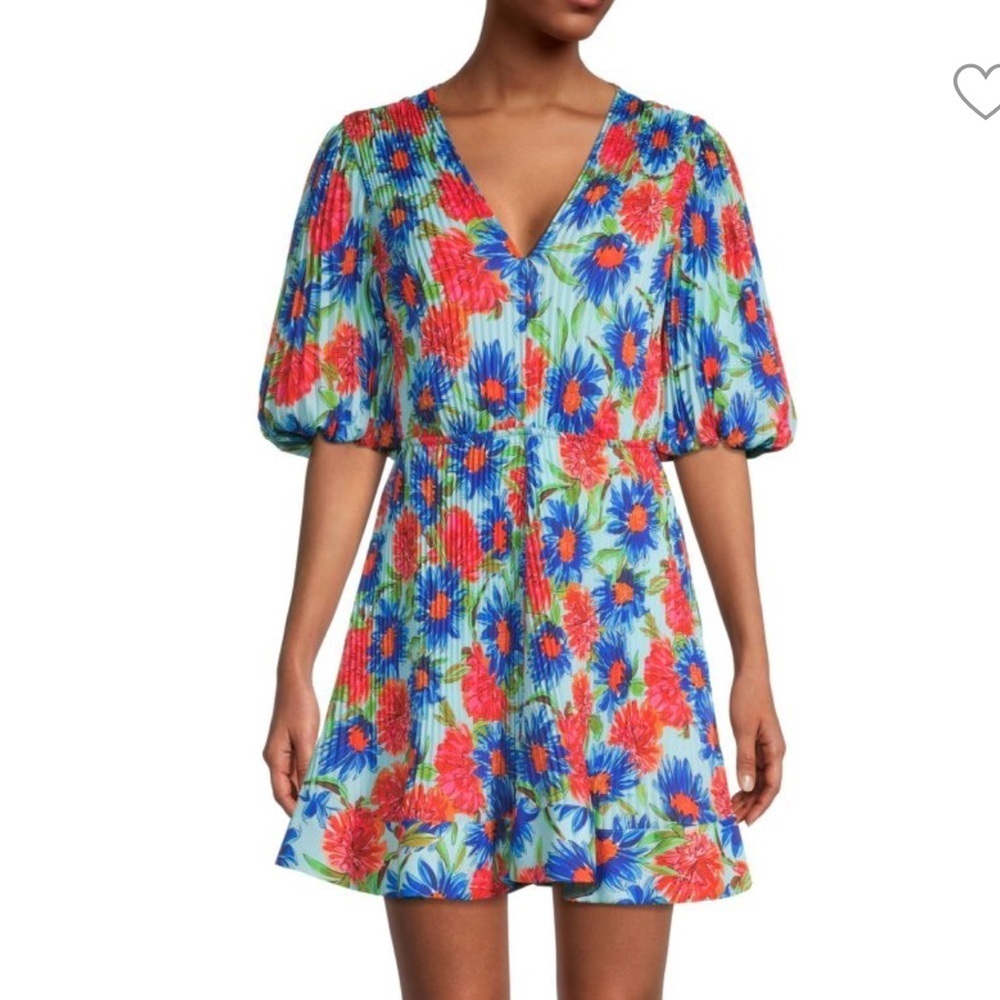 MILLY Elle Printed Mini Dress